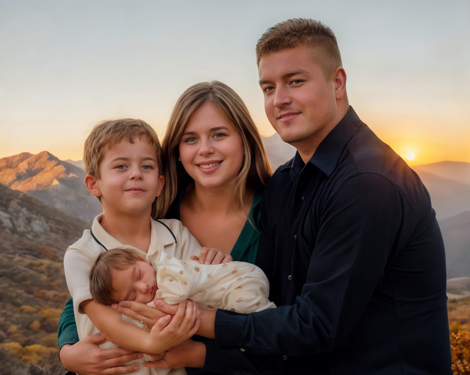 Hayley and Powell Crumrine + Grayson and Kylan - Webb City, MO